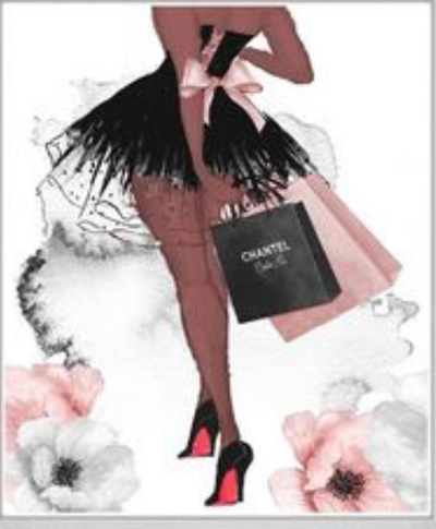 Black Girl Fashion Graphic Top - Jae' Nichole's Fashion Salon
